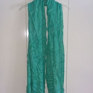 BIJOUX TERNER Pseudo Pashmina GREEN SHAWL SCARF